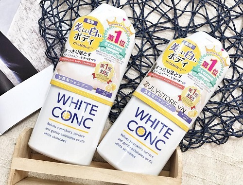 Sữa tắm trắng da White Conc Body Shampoo - bí quyết giúp bạn sở hữu làn da trắng sáng hoàn hảo